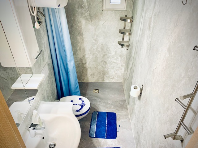 Bad, ebenerdige Dusche