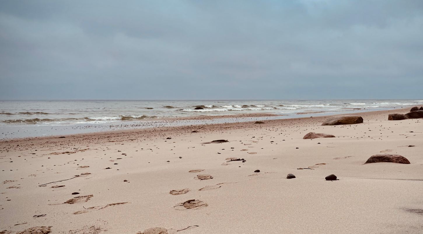 Düne mit Strandzugang